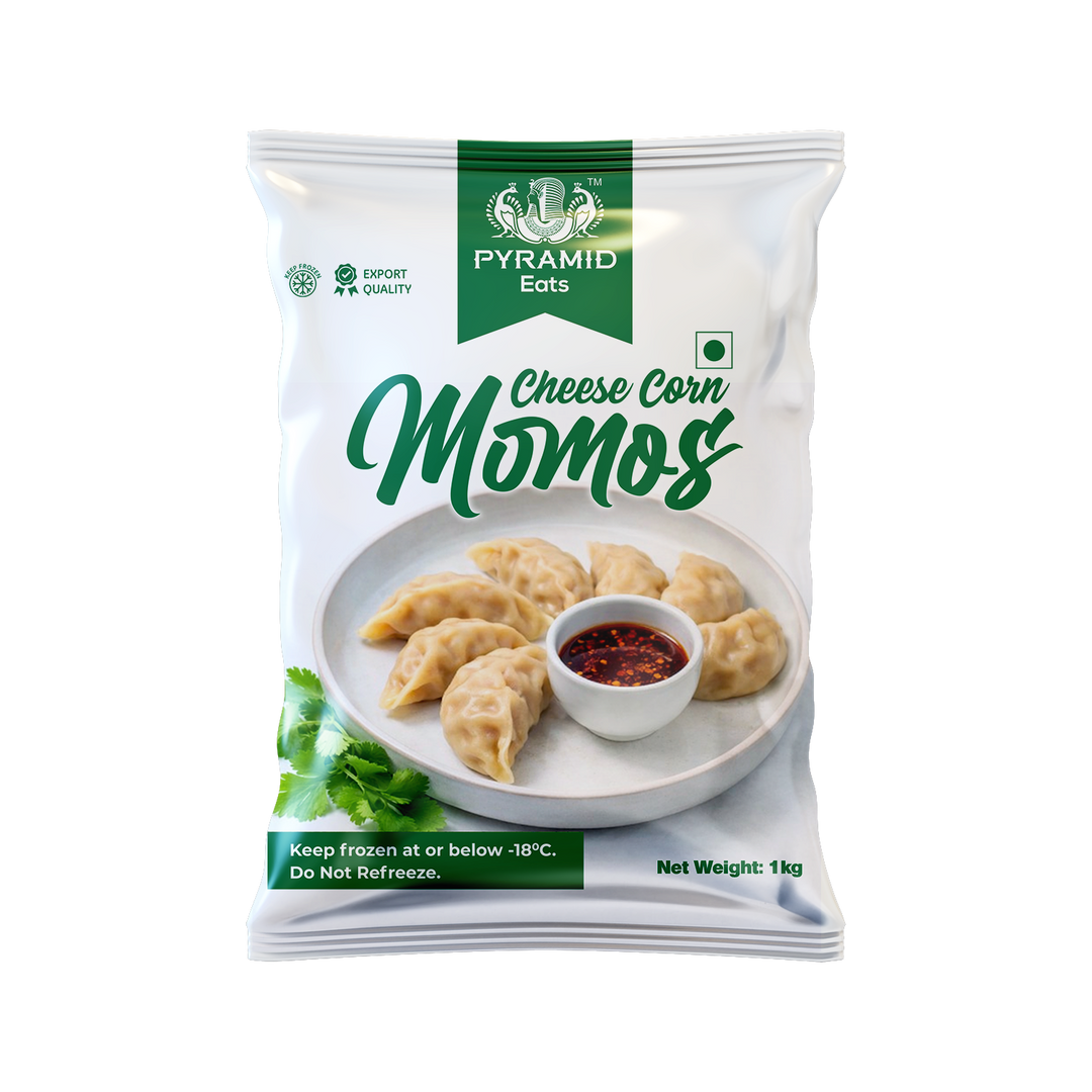 Corn and Cheese Momos (12Kg)