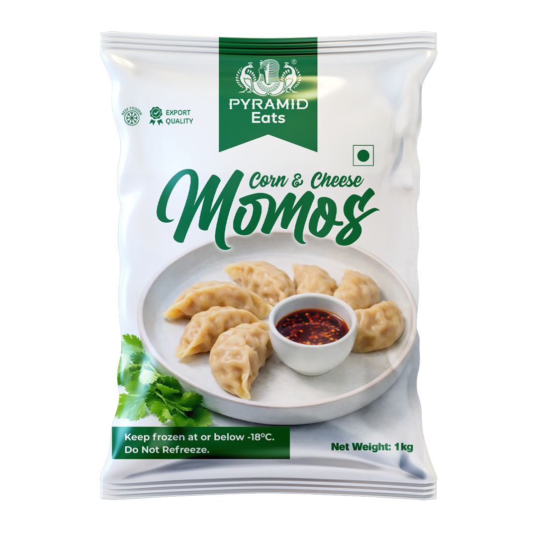 Corn and Cheese Momos (12Kg)