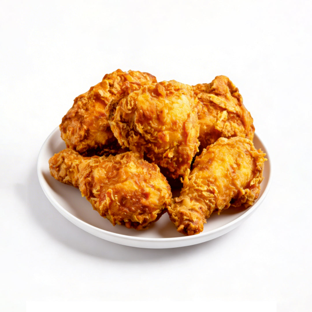 Crispy Chicken Wings in a plate