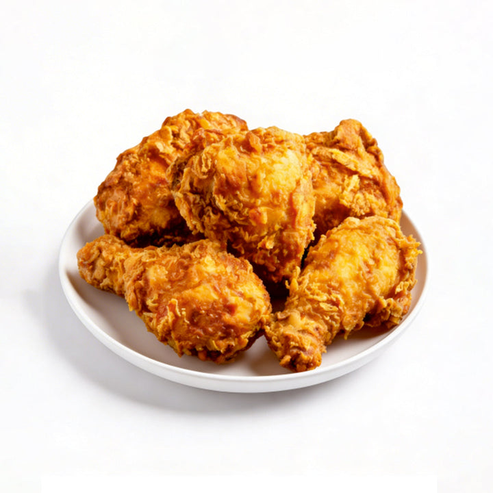 Crispy Chicken Wings in a plate