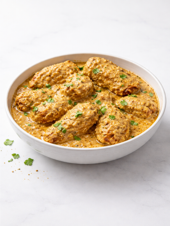 Bowl of creamy Marinated Afghani Chicken (12kg)