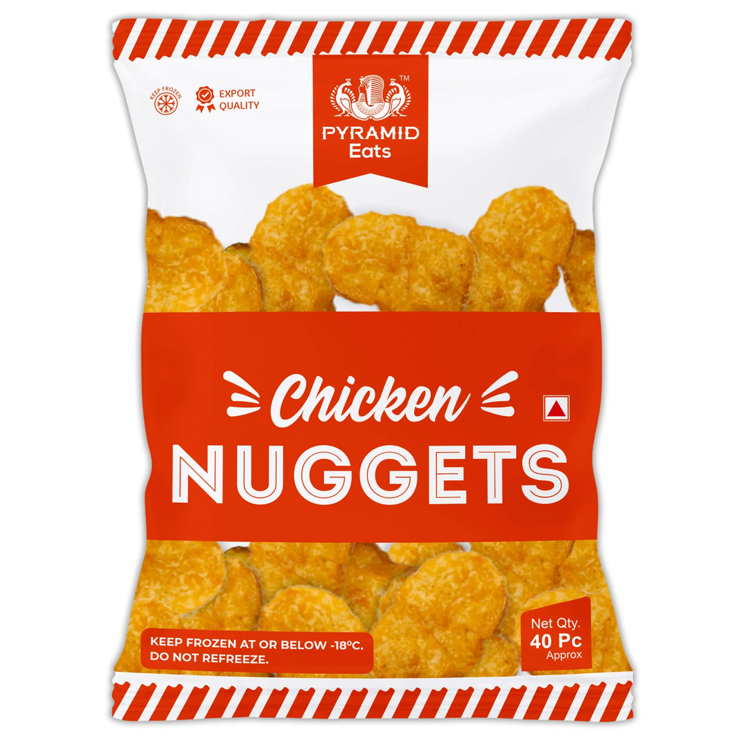 Chicken Nuggets (12 Kg) | Frozen Bulk Pack | Pyramid Eats