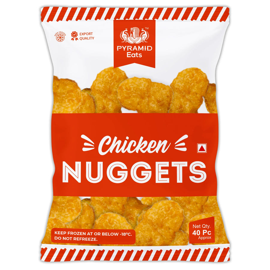 Chicken Nuggets (12 Kg) | Frozen Bulk Pack | Pyramid Eats