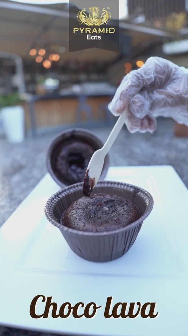 Eggless Choco Lava Cake – Meg's Kitchen Studio