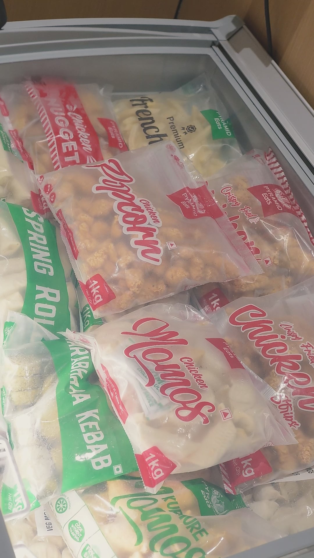 Crispy Fried Chicken Popcorn (12 Kg)